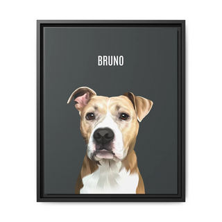 Custom Modern Pet Portrait