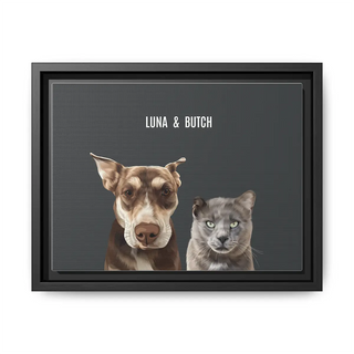 Custom Modern Pet Portrait