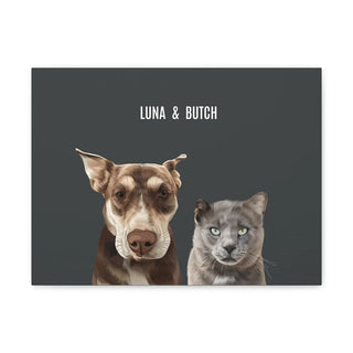 Custom Modern Pet Portrait