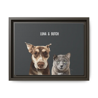 Custom Modern Pet Portrait