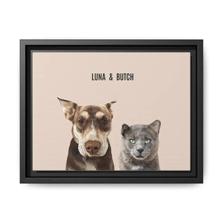 Custom Modern Pet Portrait