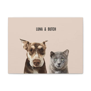 Custom Modern Pet Portrait