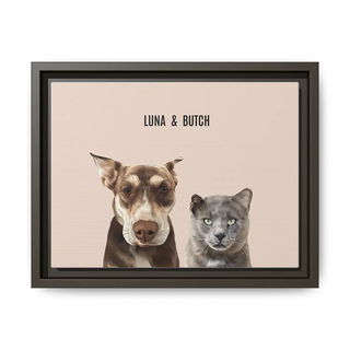 Custom Modern Pet Portrait