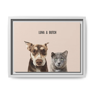 Custom Modern Pet Portrait