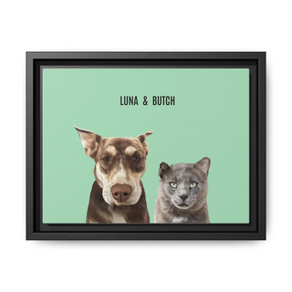 Custom Modern Pet Portrait