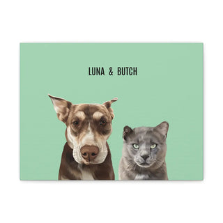 Custom Modern Pet Portrait