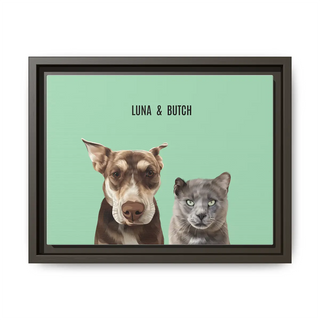 Custom Modern Pet Portrait