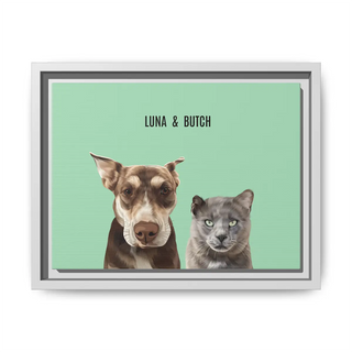 Custom Modern Pet Portrait