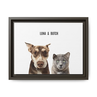 Custom Modern Pet Portrait