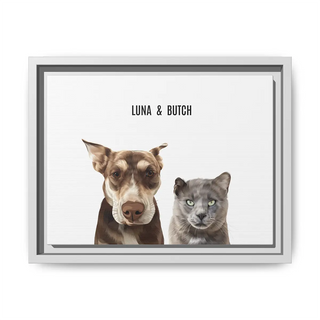 Custom Modern Pet Portrait