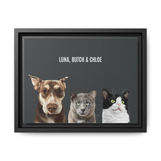 Custom Modern Pet Portrait