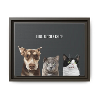 Custom Modern Pet Portrait