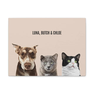 Custom Modern Pet Portrait