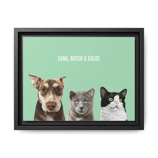 Custom Modern Pet Portrait