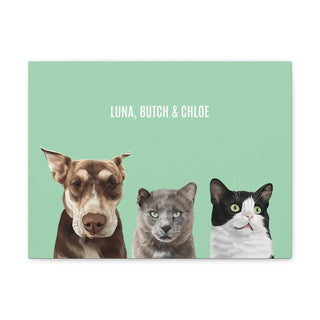 Custom Modern Pet Portrait