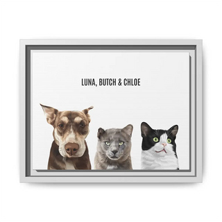 Custom Modern Pet Portrait