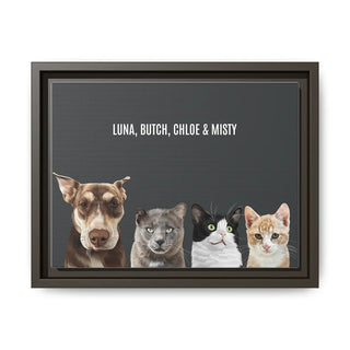 Custom Modern Pet Portrait