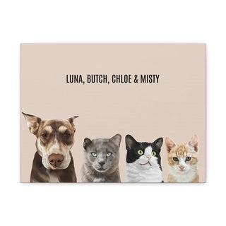 Custom Modern Pet Portrait