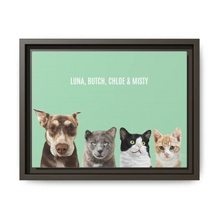 Custom Modern Pet Portrait