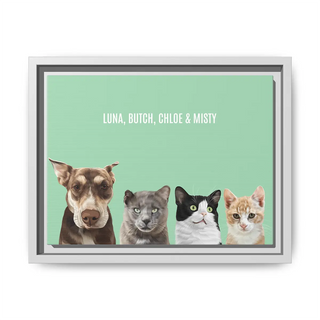 Custom Modern Pet Portrait