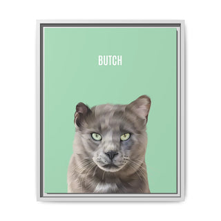 Custom Modern Pet Portrait