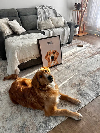 Custom Modern Pet Portrait